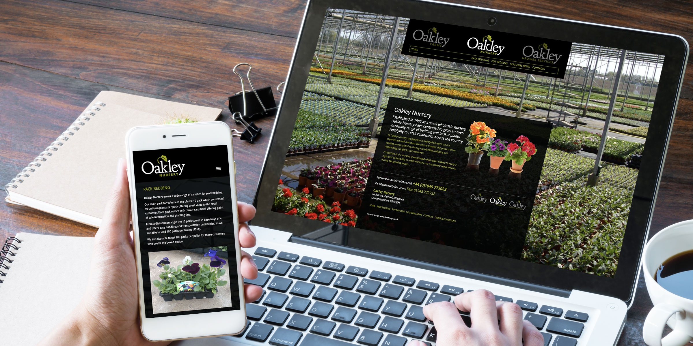 Oakly Farms Website