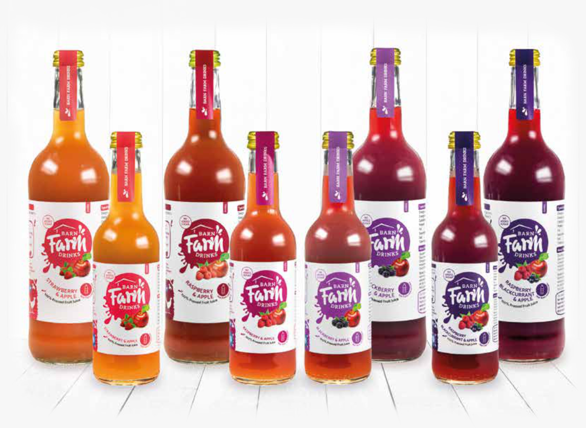 Delicious fruit juice branding